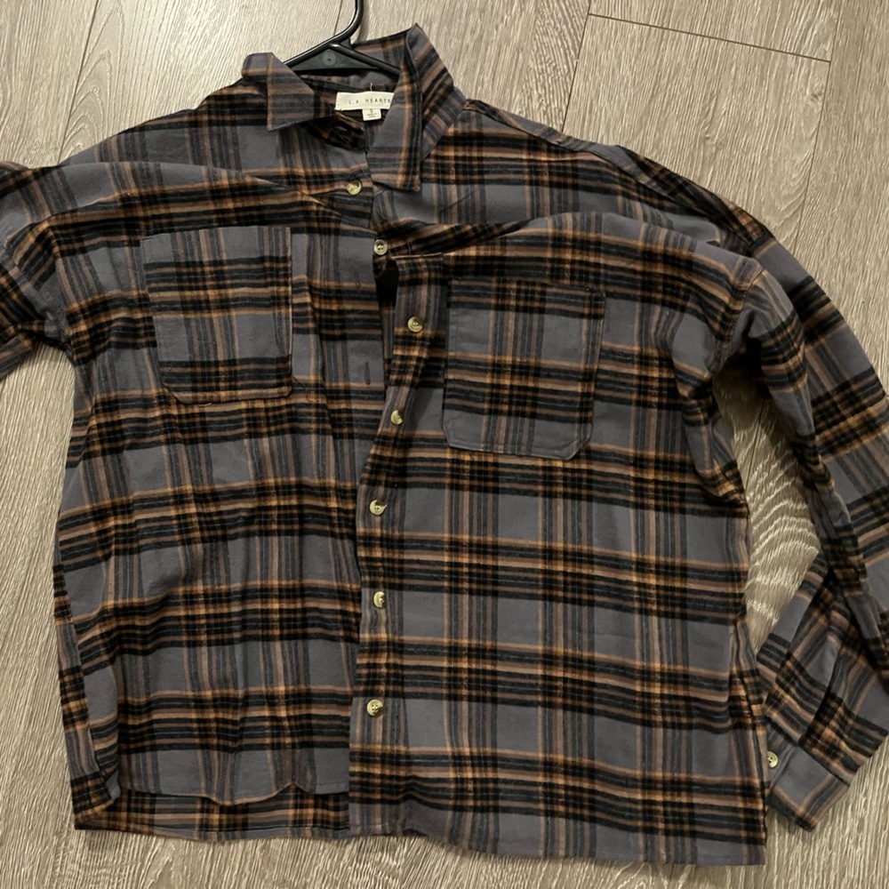 LA Hearts Flannel